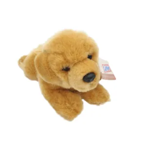 Jucarie de plus catel culcat bej 22 cm