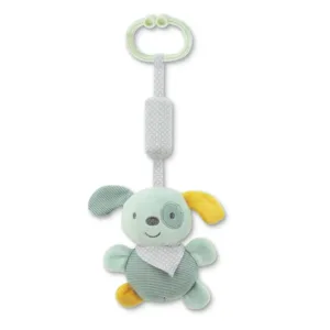 Jucarie de plus cu clopotel Lorelli Catel Verde 13 cm