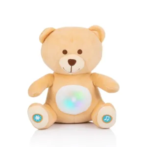 Jucarie de plus cu lampa de veghe si sunete Chipolino Ursulet