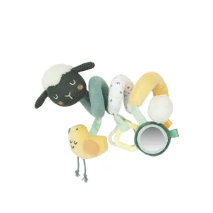 Jucarie de plus spirala Kikka Boo Horizontal Sleepy Sheep