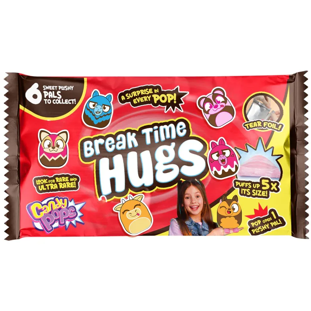 Jucarie de plus surpriza CandyPops Break Time Hugs