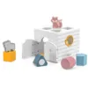 Jucarie de sortare forme si blocuri senzoriale din lemn