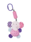 Jucarie din plus pentru bebelusi Lorelli Elephant Pink Bell