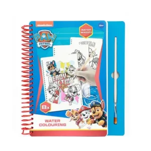 Jucarie educativa carte de colorat cu apa Paw Patrol TToys