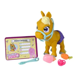 Jucarie interactiva Ponei Pamper Petz cu accesorii Simba 24 cm