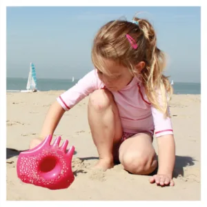 Jucarie multifunctionala pentru nisip Triplet Roz