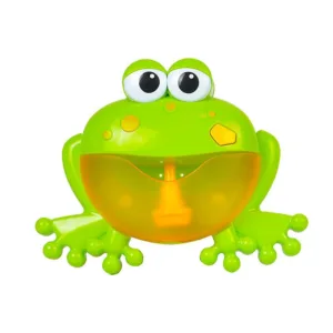 Jucarie muzicala EasyCare Baby de facut baloane din sapun frog