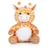 Jucarie muzicala de plus cu lampa de noapte Chipolino Girafa