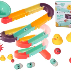 Jucarie pentru baie Circuitul Multicolor al Ratustelor
