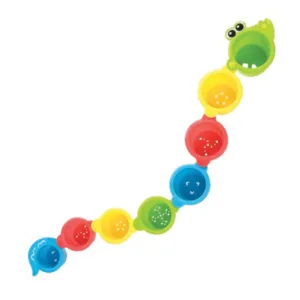 Jucarie pentru baie cu forme PlayGro croc cups