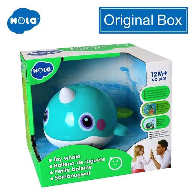 Jucarie pentru baita balenuta luminoasa