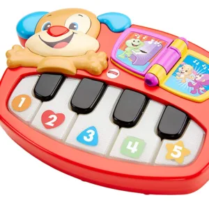 Jucarie pentru bebelusi Fisher Price Laugh and Leran pianul catelusului