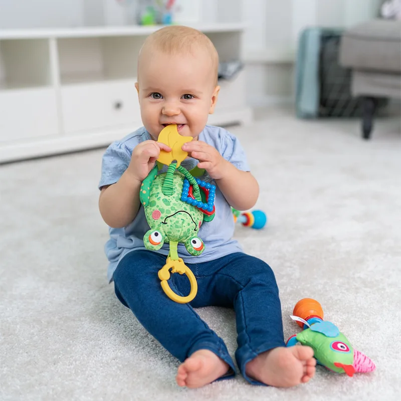 Jucarie pentru carucior Bali Bazoo Broscuta