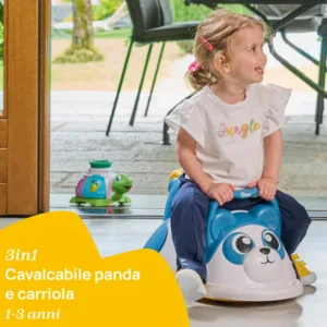 Jucarie pentru copii Chicco tip Montessori ride-on Panda 1-3 ani