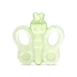 Jucarie pentru dentitie cu apa Lorelli Baby Care Butterfly Fresh Green
