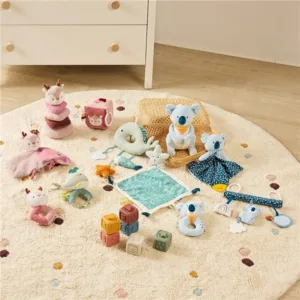 Jucarie pentru leagan si carucior cu sunete si oglinda Ursulet Koala