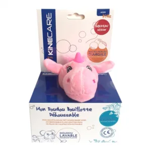 Jucarie termica de plus Kinecare Unicorn 15x15 cm roz