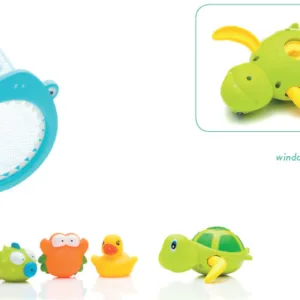 Jucarii baie inotatoare 4set 6L+ Fillikid