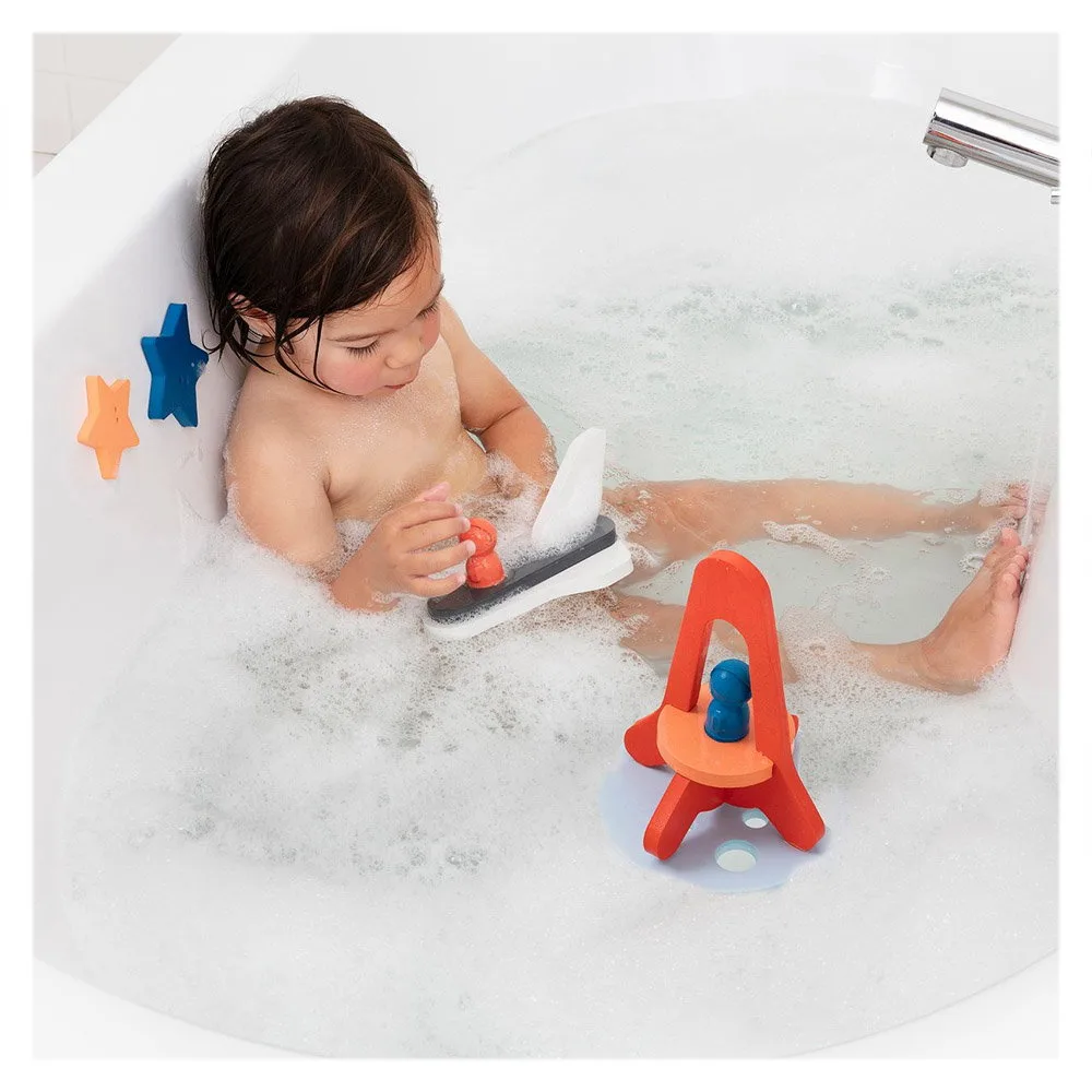 Jucarii de baie din spuma Aventura spatiala Quut Toys