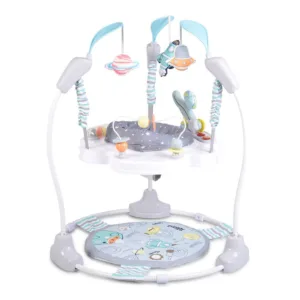 Jumper pentru copii Moni Bon Voyage albastru cu gri