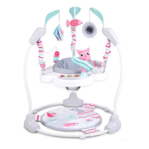 Jumper pentru copii Moni Bon Voyage roz cu gri