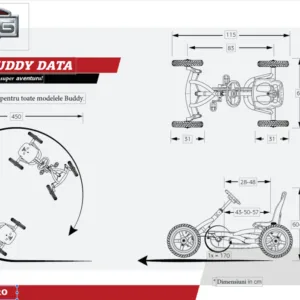 Kart Berg Buddy Blue New