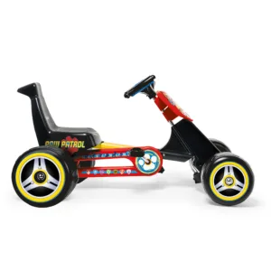 Kart cu pedale Injusa licenta Disney Paw Patrol cadru metalic robust