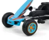 Kart cu pedale robust +3 ani Viper blue