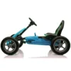 Kart cu pedale si roti gonflabile Karera Albastru Kidscare
