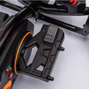 Kart electric pentru copii Nichiduta Go kart Sport Yellow 45W cu roti din spuma EVA
