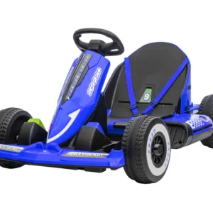 Kart electric pentru copii Nichiduta Speed Royal Blue 12V 90W cu telecomanda