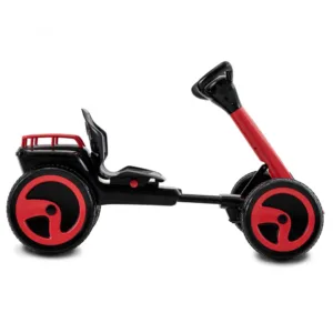 Kart electric pentru copii Rollplay XL 12V 50W pliabil cu cos depozitare