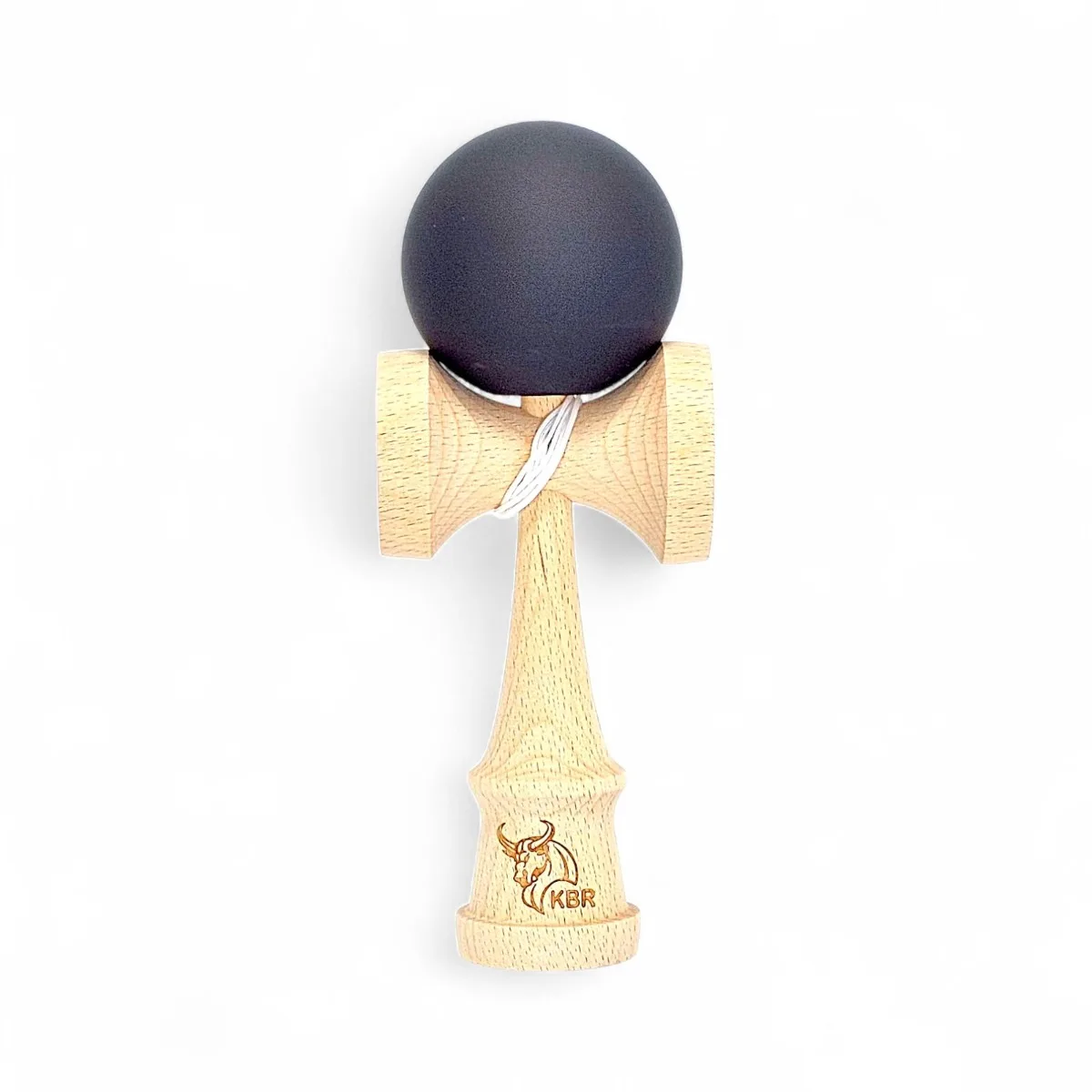 Kendama Bull Negru Solid Rubber