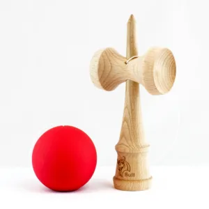 Kendama Bull Rosu Solid rubber
