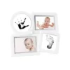 Kit rama foto multipla cu amprente din cerneala pentru manuta si piciorus Pearhead