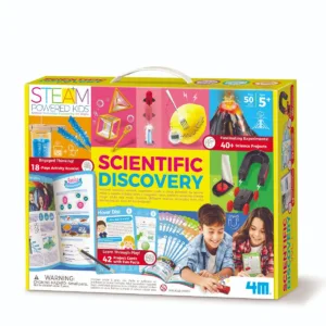 Kit stiintific cu 42 experimente STEAM Kids