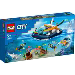 LEGO® City - Barca pentru scufundari de explorare (60377)