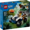 LEGO® City - Explorator al junglei pe ATV pe urmele unui panda rosu (60424)