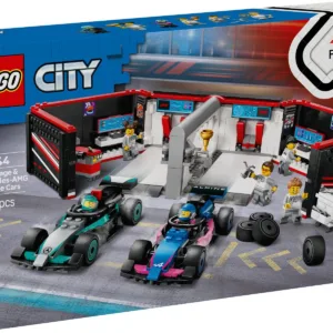 LEGO® City - Garaj F1 cu masini Mercedes-AMG si Alpine (60444)