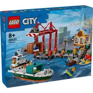 LEGO® City - Port si nava de transport marfa (60422)