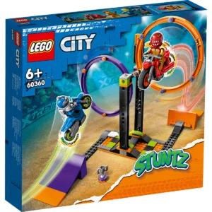 LEGO® City Stuntz - Provocarea de cascadorii cu rotiri (60360)