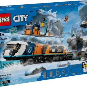 LEGO® City - Trenul expres al exploratorilor spre Polul Arctic (60470)