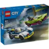 LEGO® City - Urmarire cu masina de politie si masina puternica (60415)