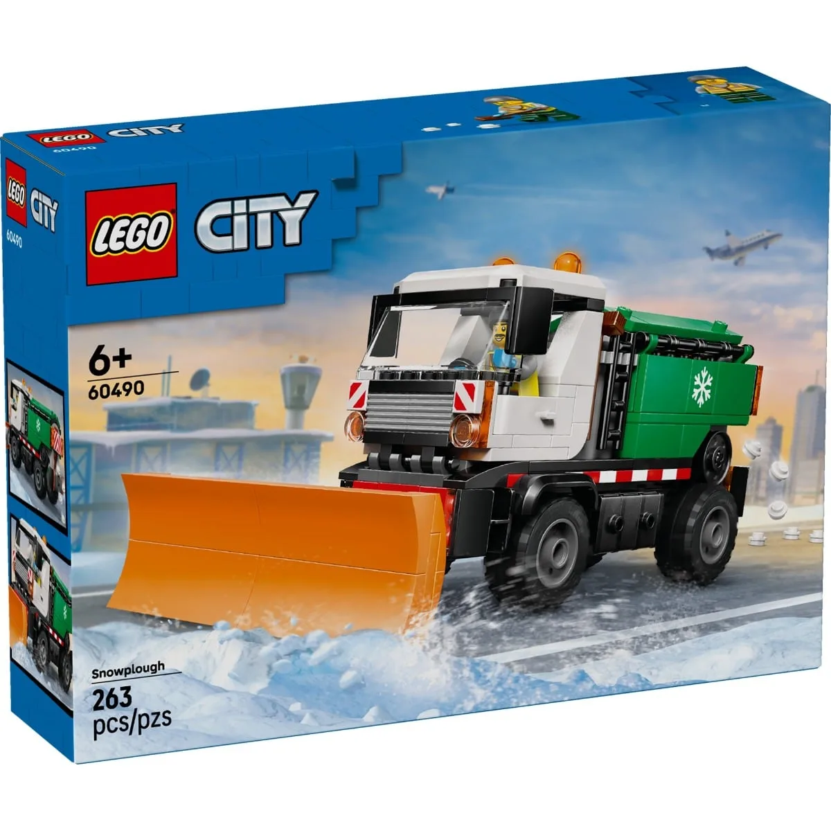 LEGO® City - Vehicul cu plug de zapada (60490)