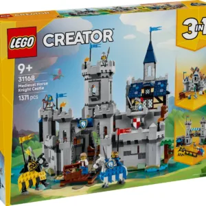 LEGO® Creator - Castel medieval cu cai si cavaleri (31168)