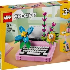 LEGO® Creator - Masina de scris cu flori (31169)