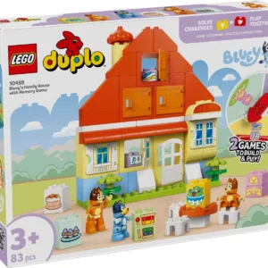 LEGO® DUPLO - Casa de familie a lui Blue cu un joc de memorie (10459)