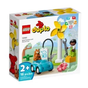 LEGO® DUPLO® Town - Turbina eoliana si masina electrica (10985)