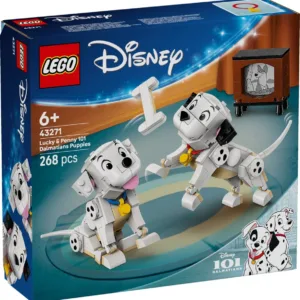LEGO® Disney Classics - Catelusii Lucky si Penny din 101 Dalmatieni (43271)