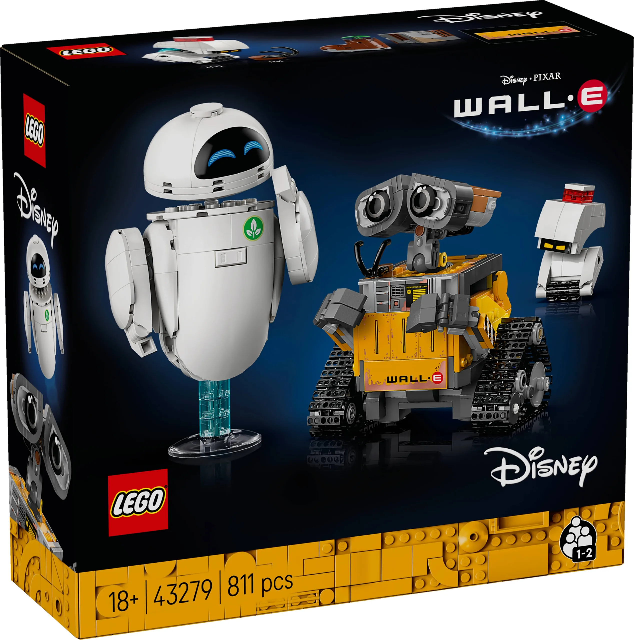 LEGO® Disney Pixar - WALL-E si EVE (43279)